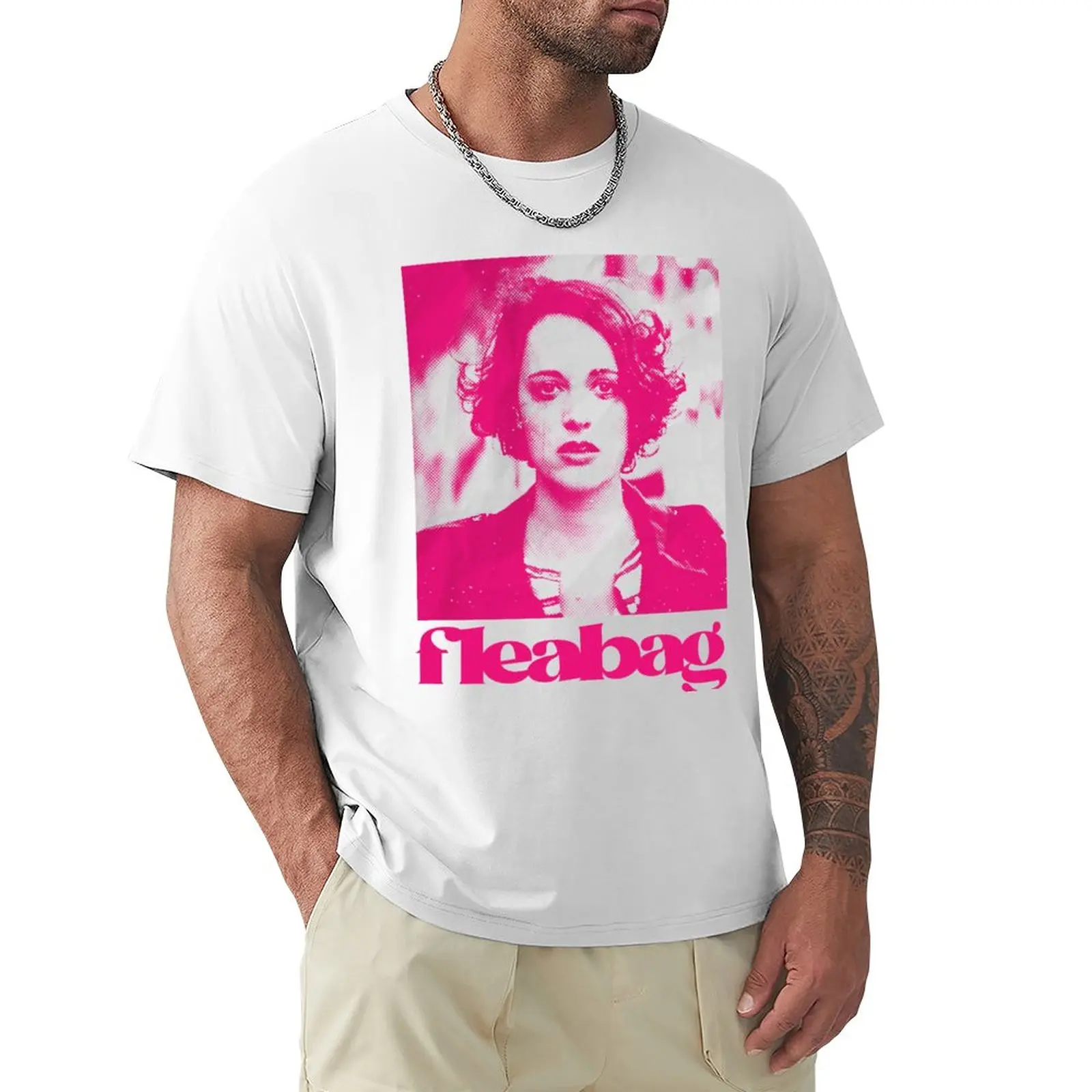 fleabag by phoebe waller bridge T-Shirt summer tops custom t shirts design your own mens workout shirts