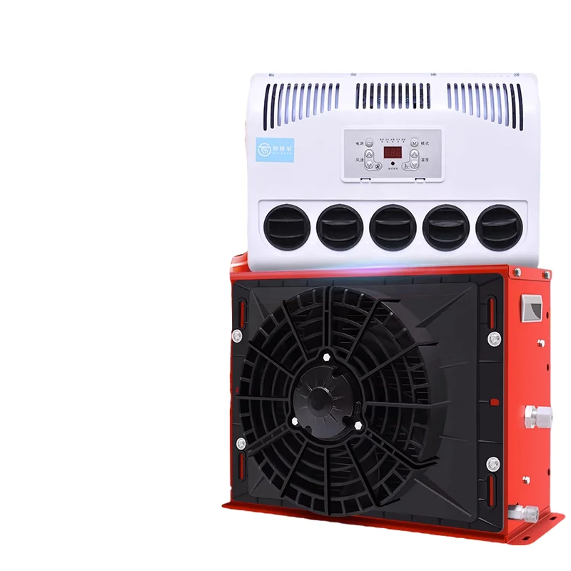 Auto Air Condition 12V 24V Electric Truck Air Conditioner for Car 12v 24V Dc Air Conditioner for Tractor