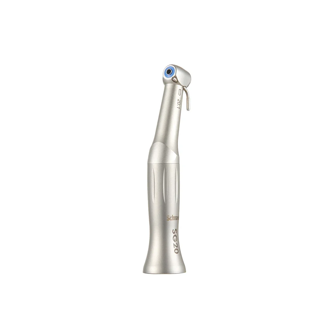 SG20 contraangulo Dental Low Speed Handpiece 20:1 Reduction Implant Surgery Contra Angle Handpiece Air Turbine