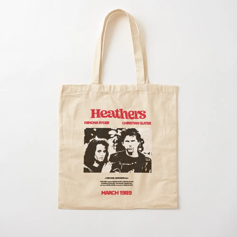 

Heathers 1989 Print Tote Bag Beach bag Reusable bags Canvas Tote Bag