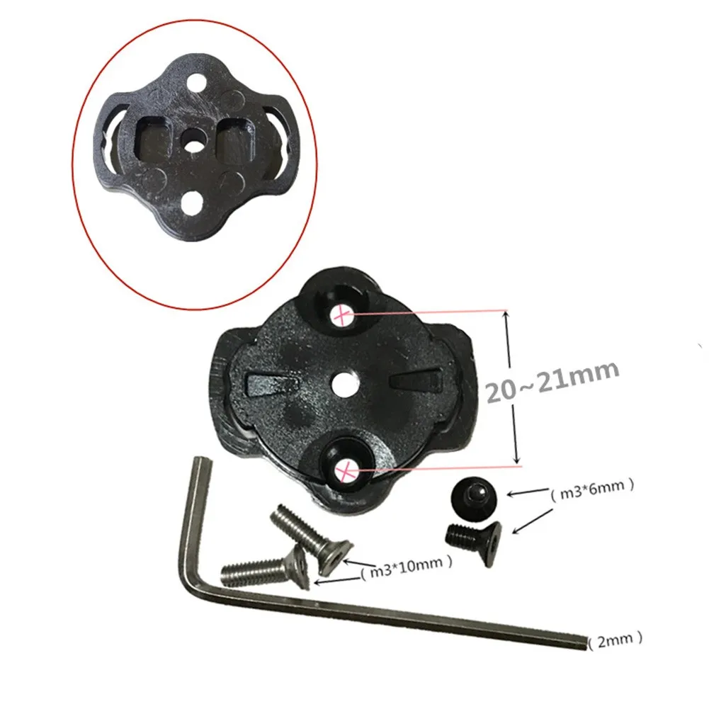 Bike Computer Mounting Bracket Adapter Supporting For Garmin And Cameras On For Flashlight Style Handlebar Mount Systems