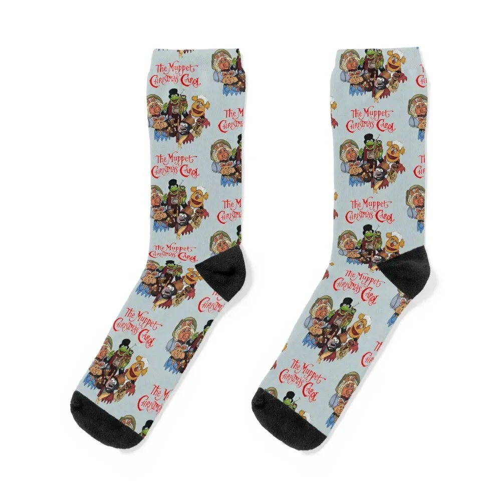 

The muppet Christmas carol Socks christmas gift winter thermal Hiking boots Soccer Socks Women's Men's