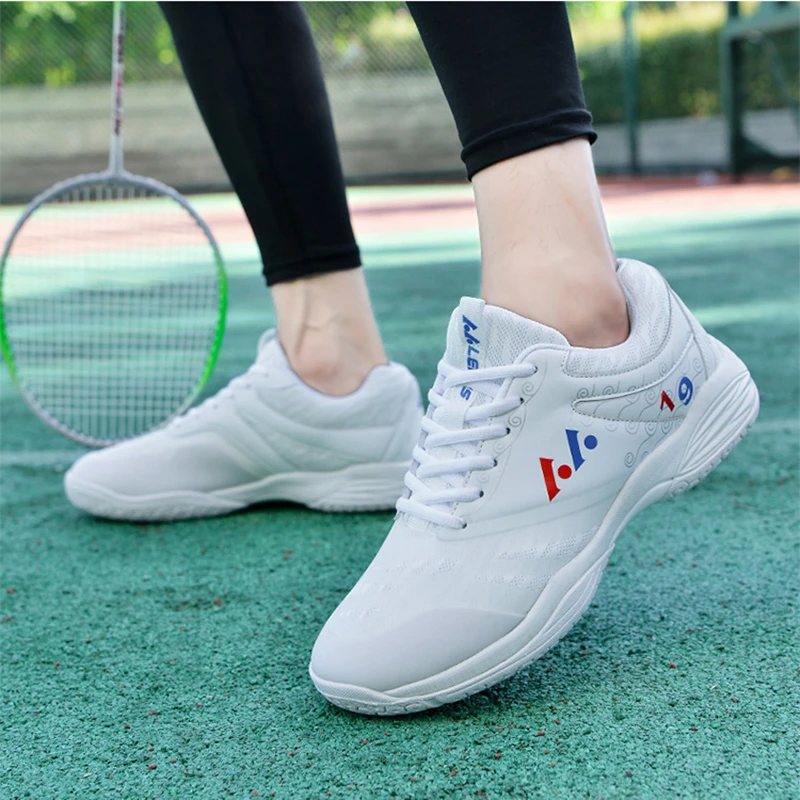 LEFUS 2024 High Quality Men Sneakers Badminton Shoes Light Black Breathable Female Outdoor Sports Training Women Athletics Sport