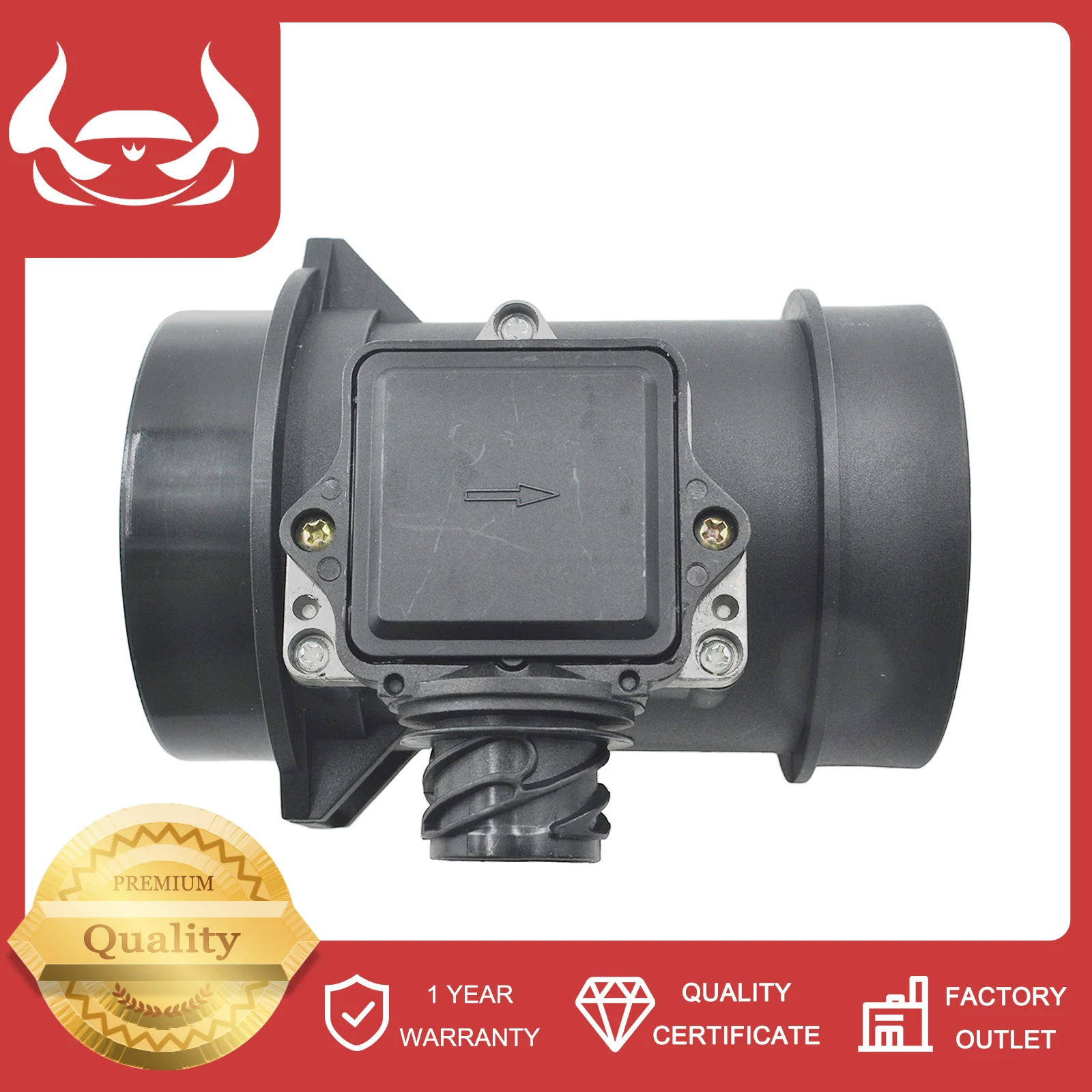 

MAF Mass Air Flow Sensor 13621703650 1707650 For BMW E36 E39 323 328 523 528 728 i 2.5L 2.8L M52B25 M52B28 5WK9600 5WK9617