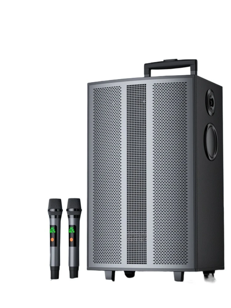 

T30 square dance audio outdoor k song performance dancing mobile tie rod bluetooth speaker high power