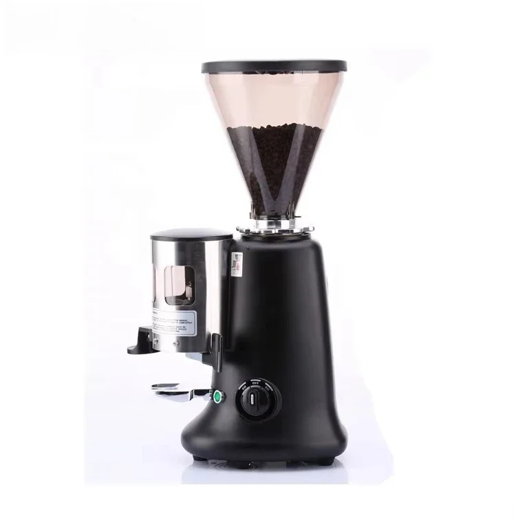 600AB Commercial Electric Coffee Bean Grinder Aluminum Housing for Espresso Mill Industrial Cafe Mill