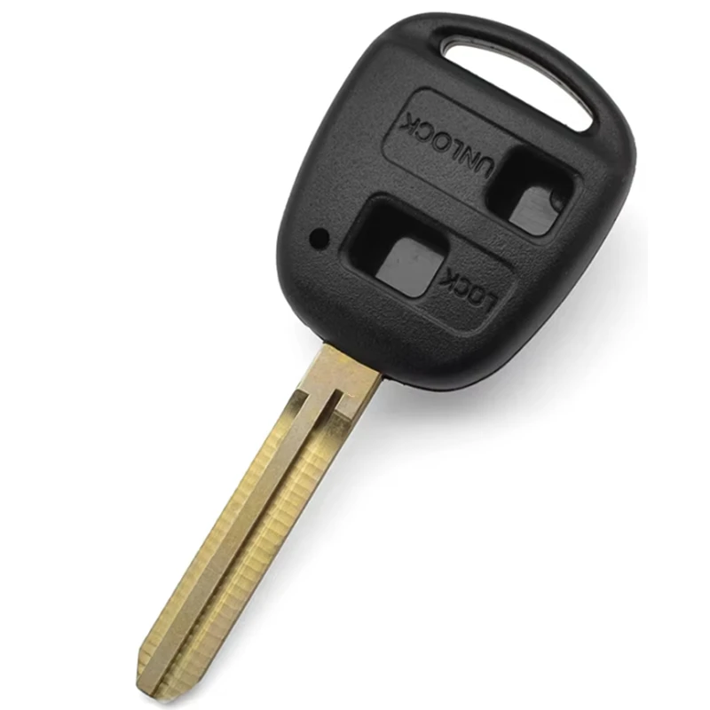 10Pcs OEM Key Case 2/3Button Transponder Remote Key Shell For Toyota Camry Corolla RAV4 Land Cruiser Prius Yaris