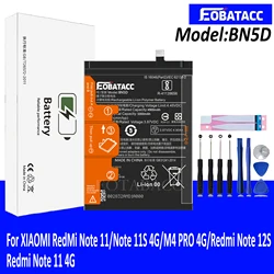 EOTABACC New 100% Original BN5D Battery For Xiaomi RedMi Note 11/Note 11S 4G/M4 PRO 4G/Redmi Note 12S/Redmi Note 11 4G Mobile Ph