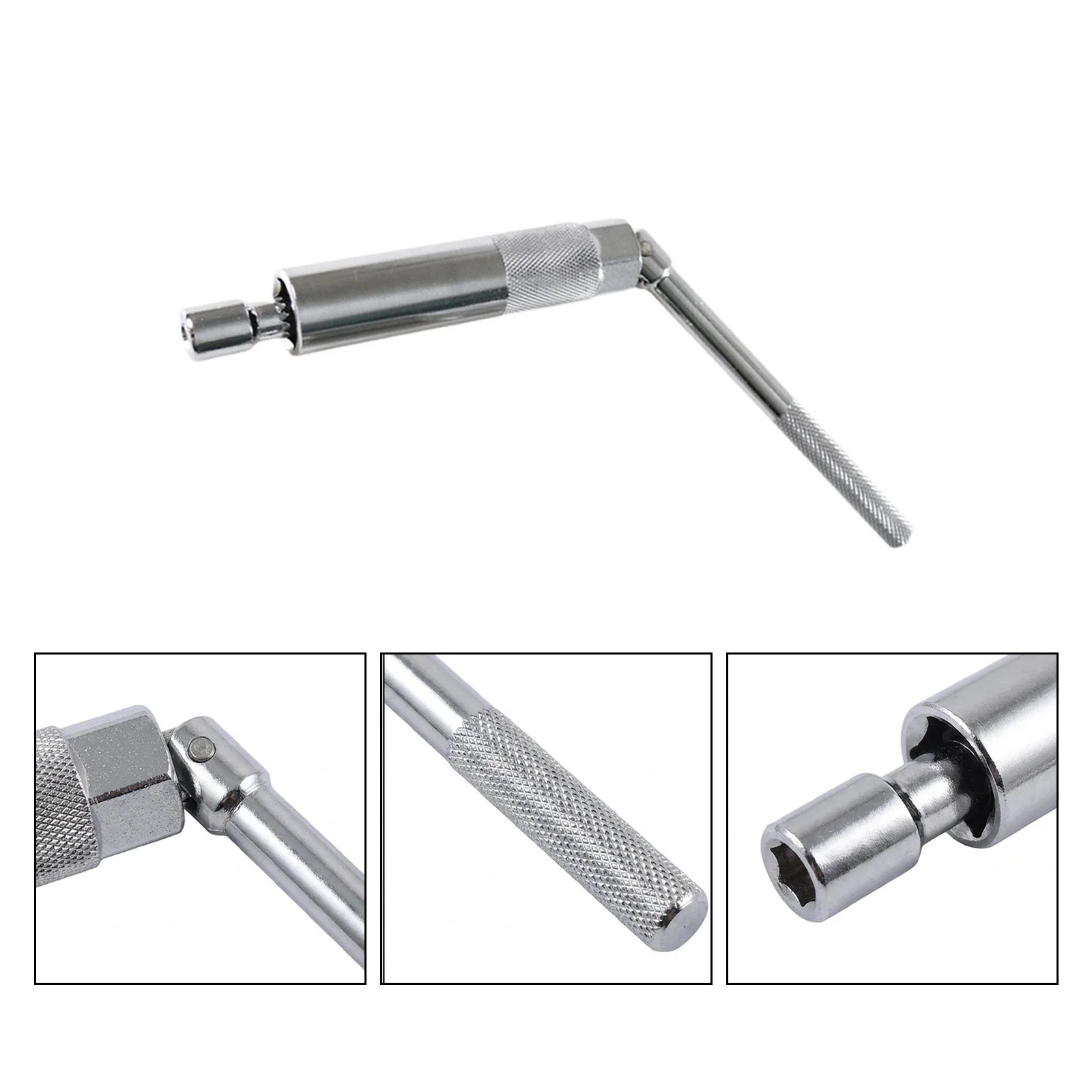 17mm Shock Absorber Socket Hex Wrench Chrome Vanadium Steel Car Rear Removal Tool For Automotive Repair Maintenance Hand Tools