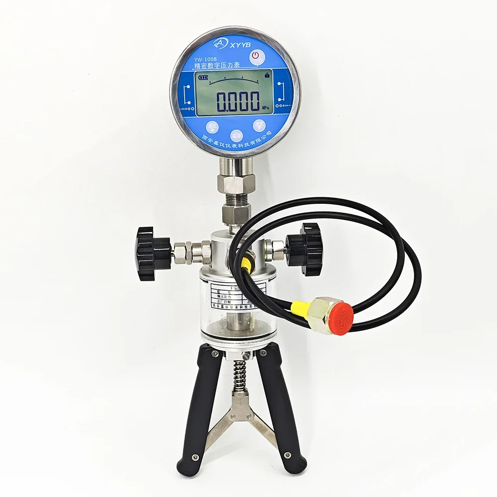 

Handheld Hand Pressure Pneumatic Test Pump Oil Pressure Calibration Pump Pressure Calibrator
