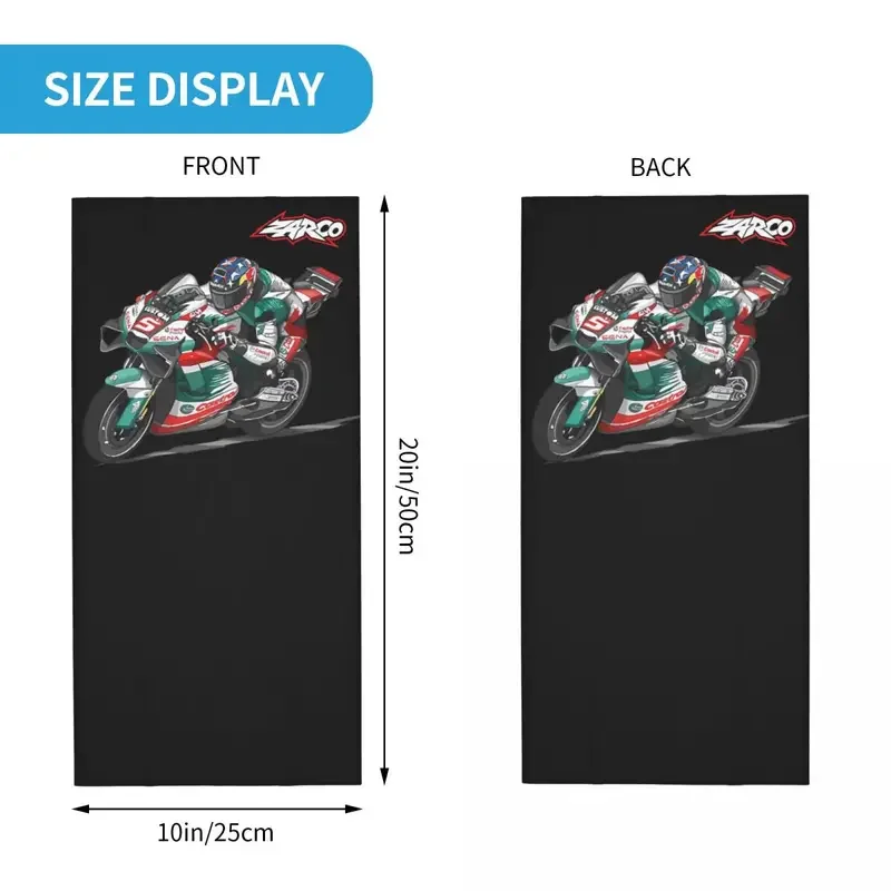 Головной убор для мотоциклистов Johann Zarco 5, шарф-Балаклава для верховой езды, дышащий, унисекс, для взрослых