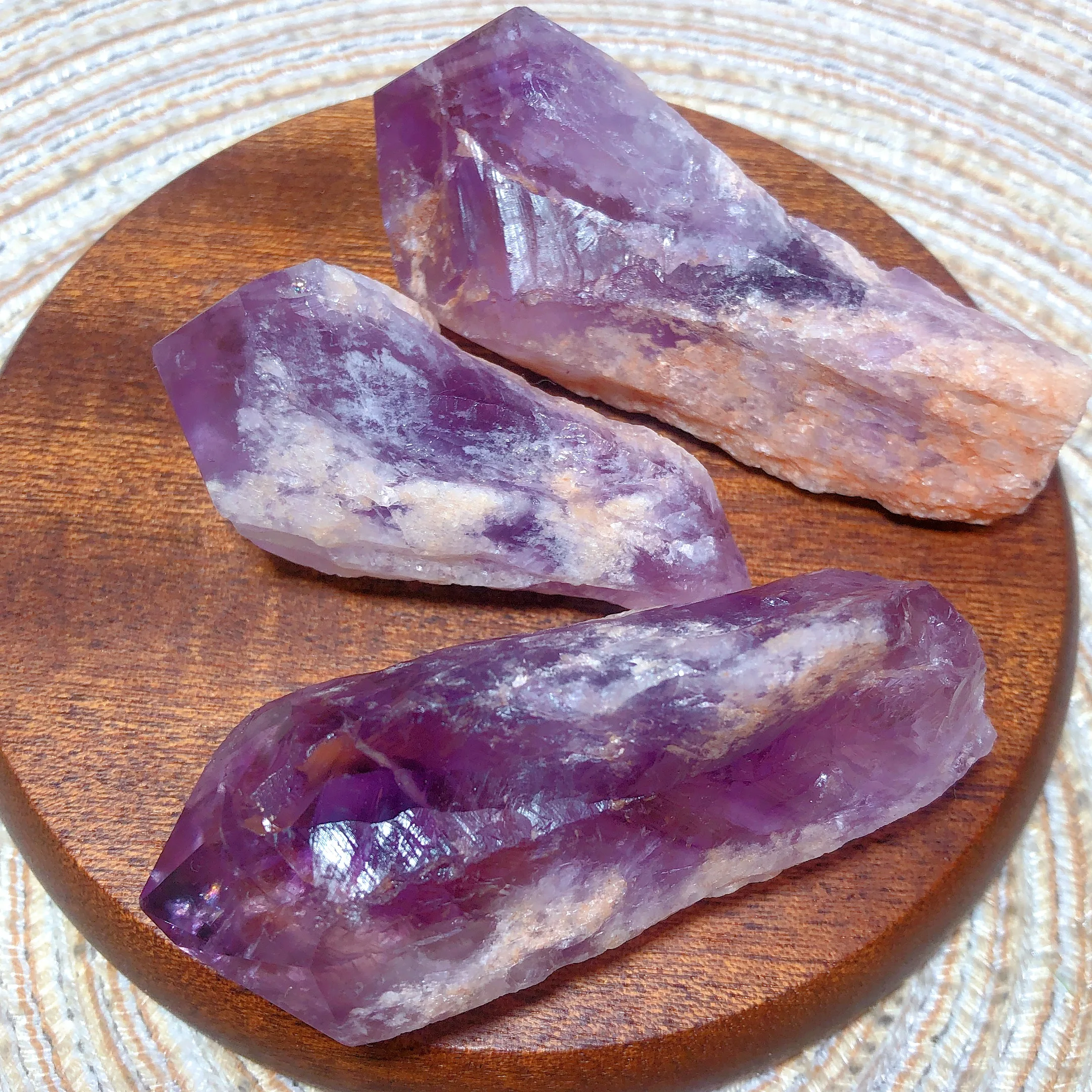 Natural Crystals Amethyst Silver Raw Stone Specimen Energy Reiki Garden Decoration Mineral Energy Ore
