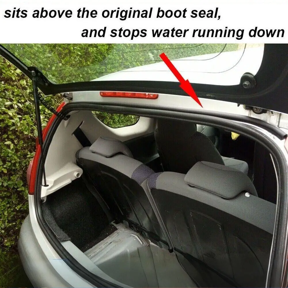 سيارة التمهيد شريط عازل وحشية مناسبة ل CitroënN C1 بيجو 107 تويوتا Aygo مقاوم للماء شريط عازل المصد الخلفي