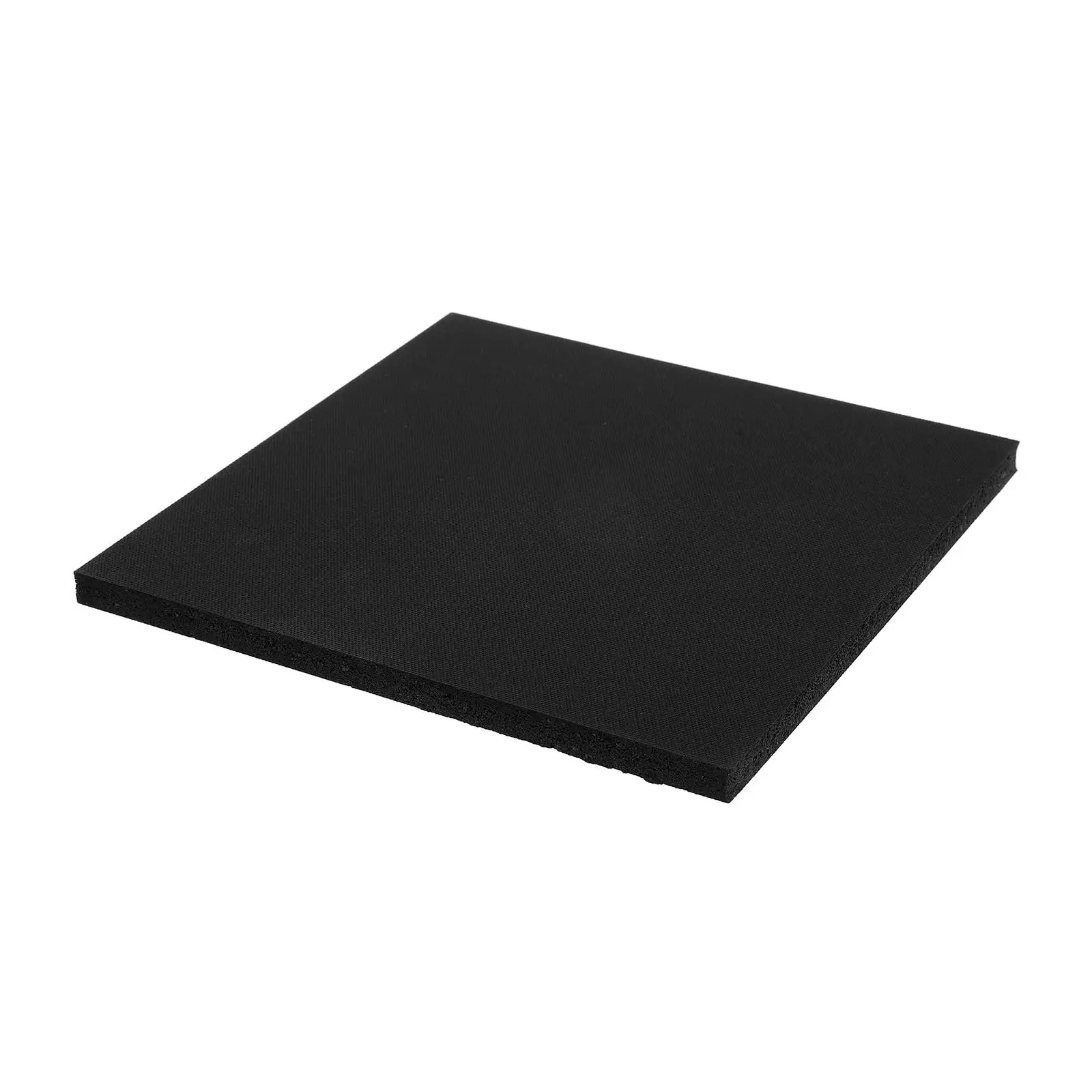 

Heat Transfer Printing Pad 15x15cm Thick Black Silicone Mat Shock Absorption for Fabrics Hats Sublimation Press Machine Heater