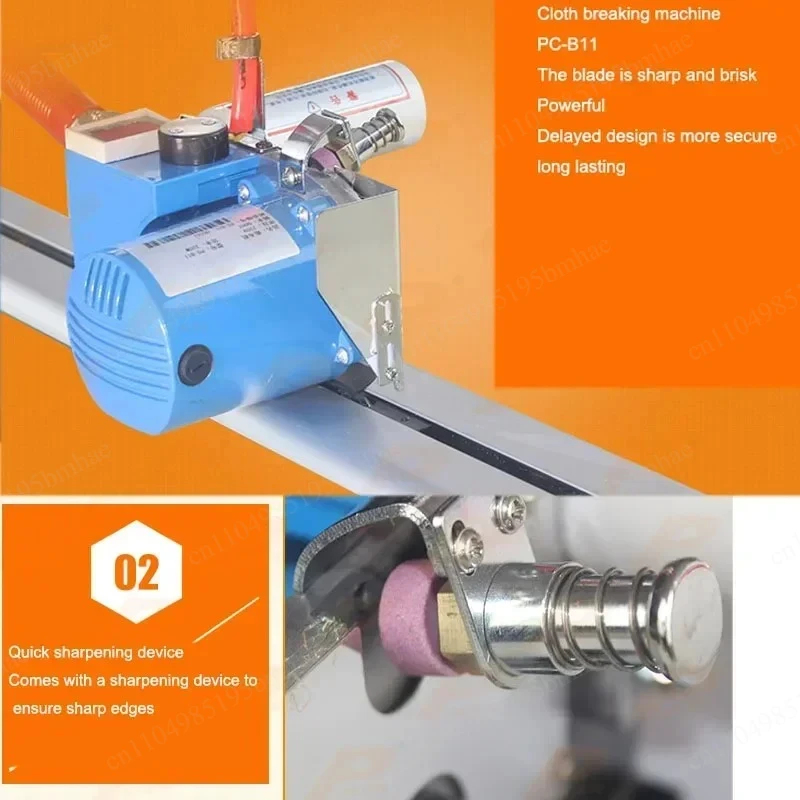 New Portable Automatic Cloth Cutting Machine Cutting Knitted Woven Clothing Shirts Tie Unbundling Machine Rolling Machine Brand