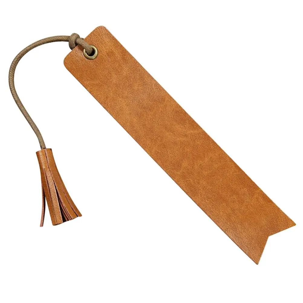 

1Pcs Retro Bookmarks 18x4cm Blank Asleep Here Bookmark Gifts Students Teachers Adults LeatherVintageBookmarksReadingAccessories