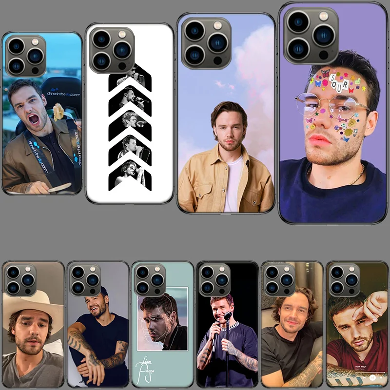 Funda Protectora para Teléfono de Singer L-Liam P-Payne, Compatible con iPhone 16E, 15 Pro, 14 Plus, 17E, 16, 17 Pro Max, Air 11, 12, 13 Mini, Antigolpes, Diseño Atractivo