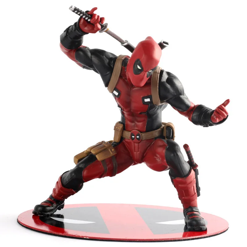 Shou Ya Artfx Deadpool Red Edition X-Men Deadpool Movie Marvel Deadpool Hand Model Decoration For Children'S Gift 2024 New Model