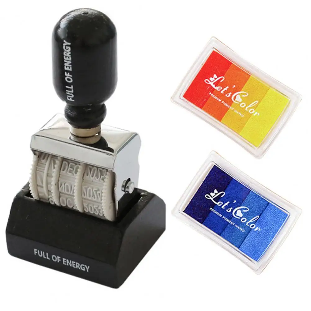 1 шт., ретро-штамп для скрапбукинга