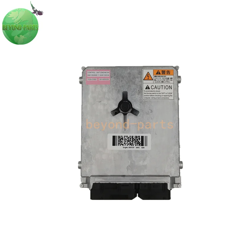 Excavator JS210 JS200LC  4HK1 Engine ECU Controller CPU Computer 8981260560