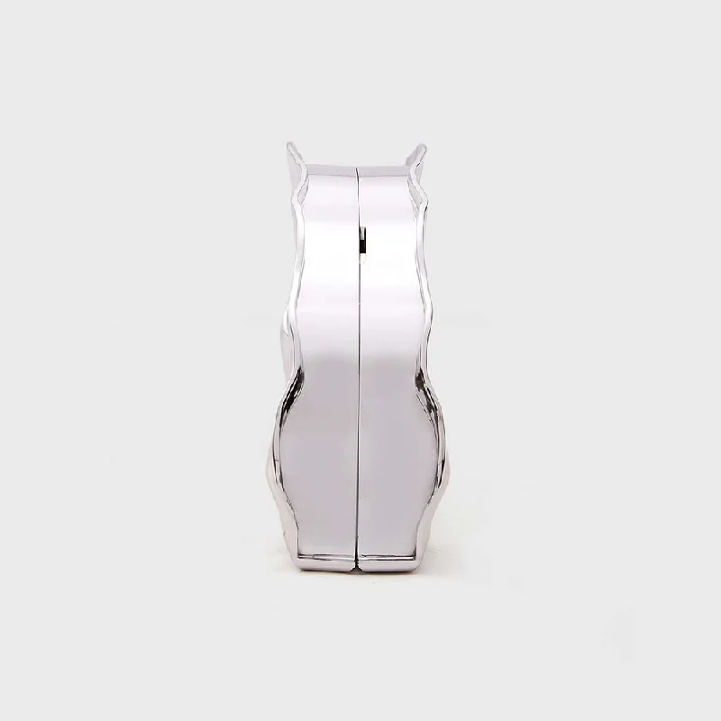 Evening Bag Electroplating Metallic Style Acrylic Crossbody Shoulder Fan-shaped Clutch Elegant Party Wallets Luxury Designer Bag