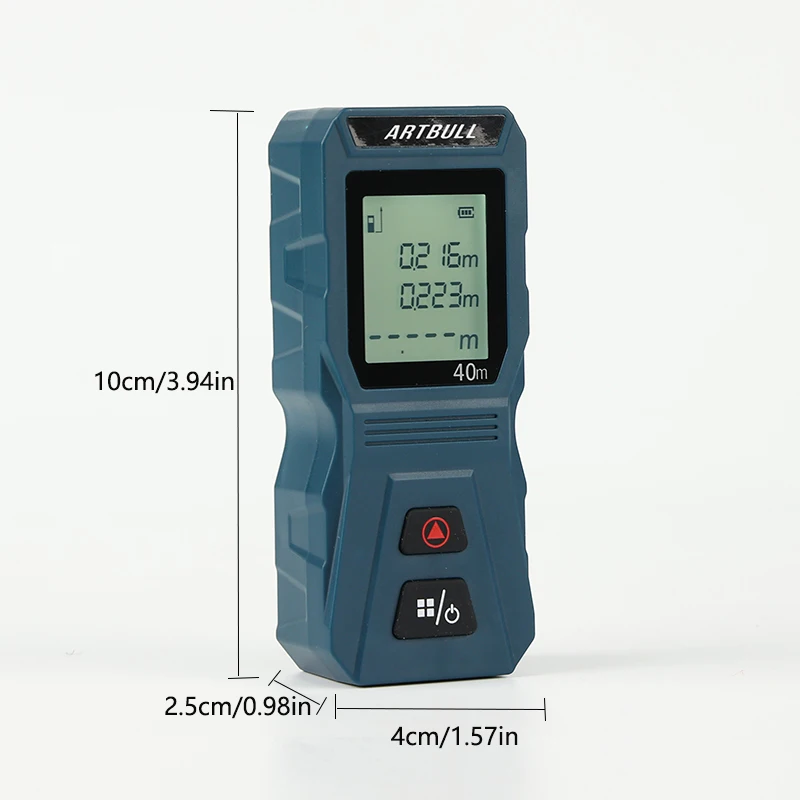 Laser Afstand Meter 40M 60M Infrarood Afstandsmeter Digitale Meetlint Lasermeter