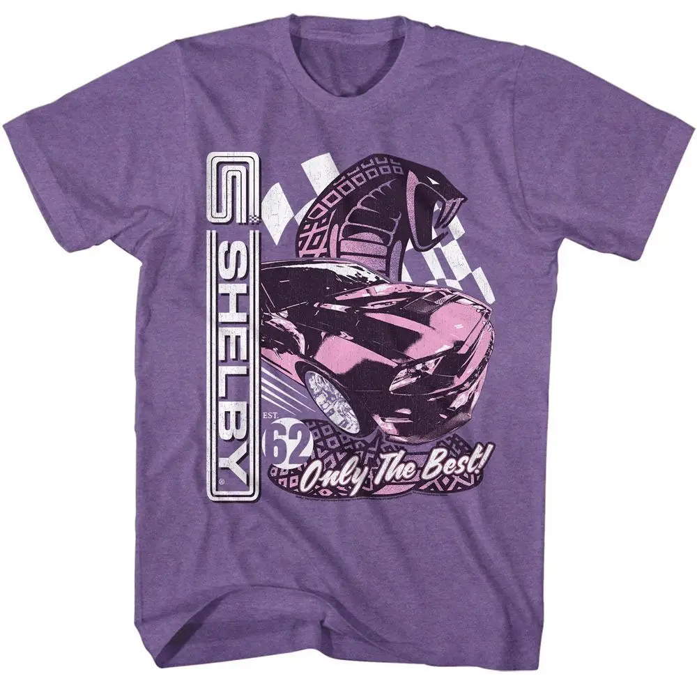 Carroll Shelby Only The Best Purple Heather T Shirt