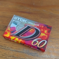TDK B60 Minute Blank  Audio Recording Cassette Tape - Sealed (Single)