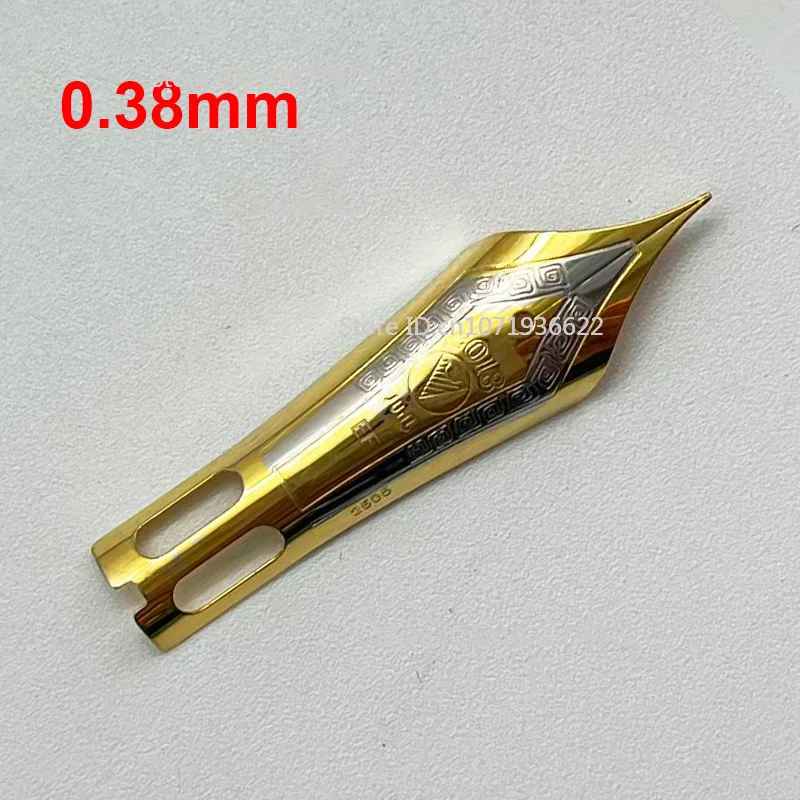 Smooth WingSung 630 grande N0.8 Iraurita oro blanco EF/F/M/B sección de agarre de punta para WingSung 630 pluma estilográfica accesorios regalo