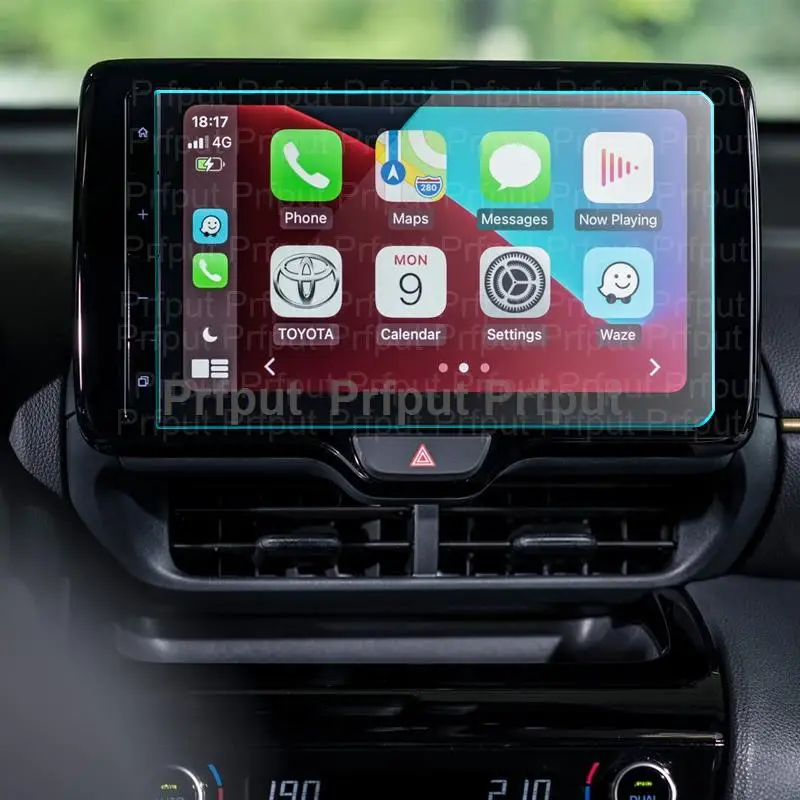 Ochraniacz ekranu ze szkła hartowanego do Toyoty Yaris Cross 2021 2022 9-calowy ochraniacz wyświetlacza nawigacji GPS do samochodu