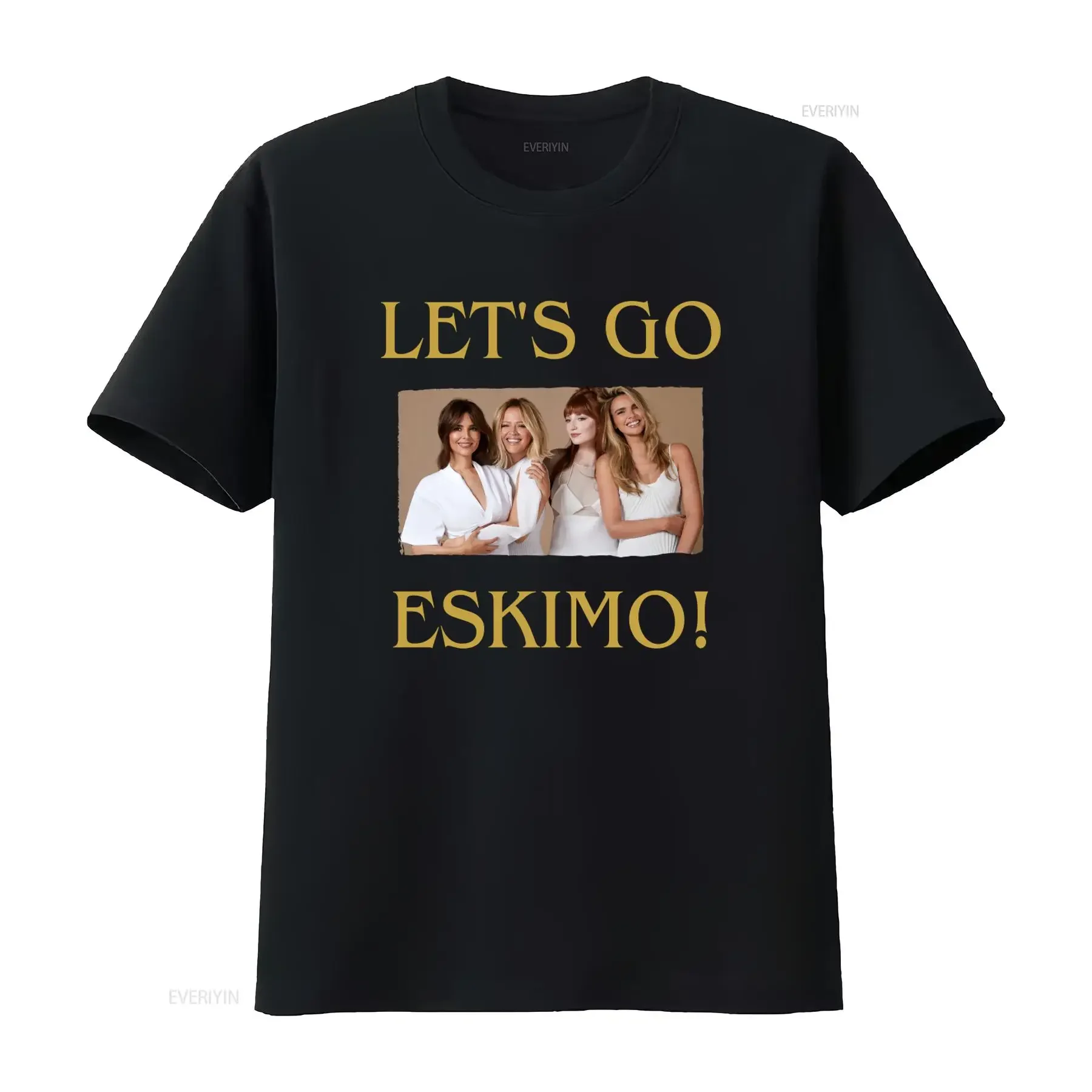 Girls Aloud Let's Go Eskimo T shirt 2024 Tour Print Fashion vintage Washed designer clothes Soft graphic homme streetwear
