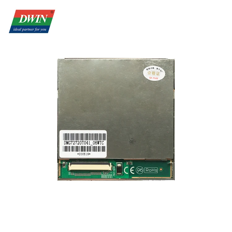 2026 DWIN 4.1 Inch IPS Incell Thermostat LCD Touch Panel Smart Home 720*720  Wall Mounted HMI Display TTL