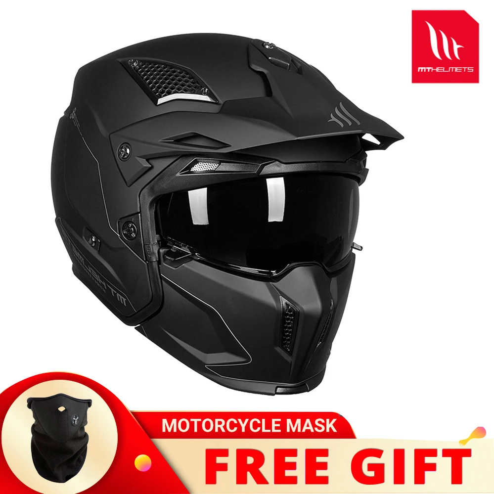 New Premium Dirt Bike Helmet Personality Off Road Changeable Motorcycle Helmets AM DH Racing Downhill Casque Moto Casco Moto ECE