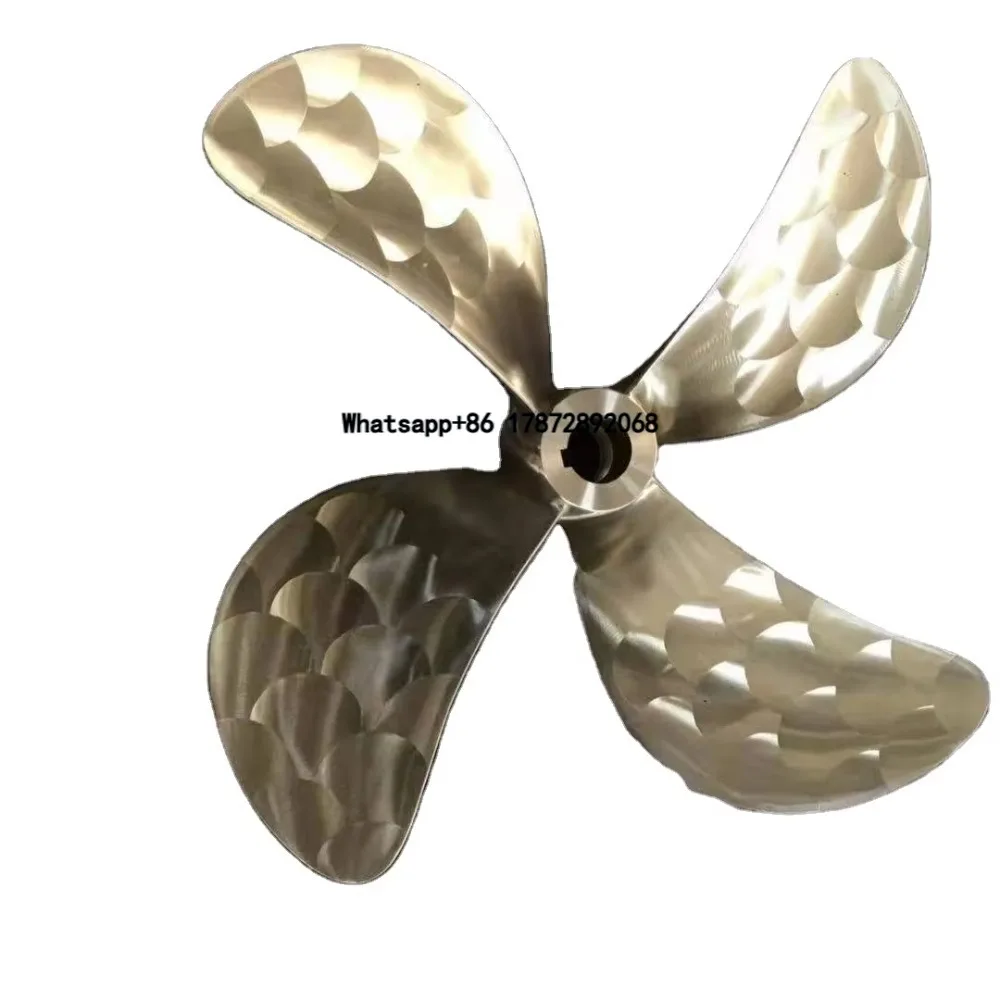 

Customized Bronze CU3 4 Blades 46inch Marine Propeller for Fishing Boat Propulsion System