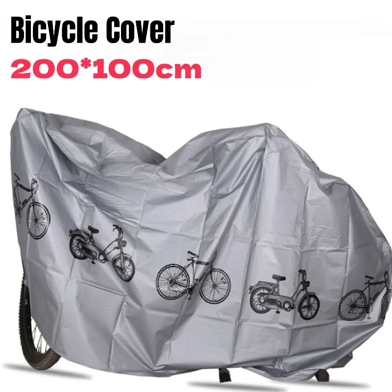

Bicycle Cover Motorcycle Electric Vehicle RainCover Outdoor Protection Sunscreen Waterproof Dustproof Anti-UV Bike Accessories