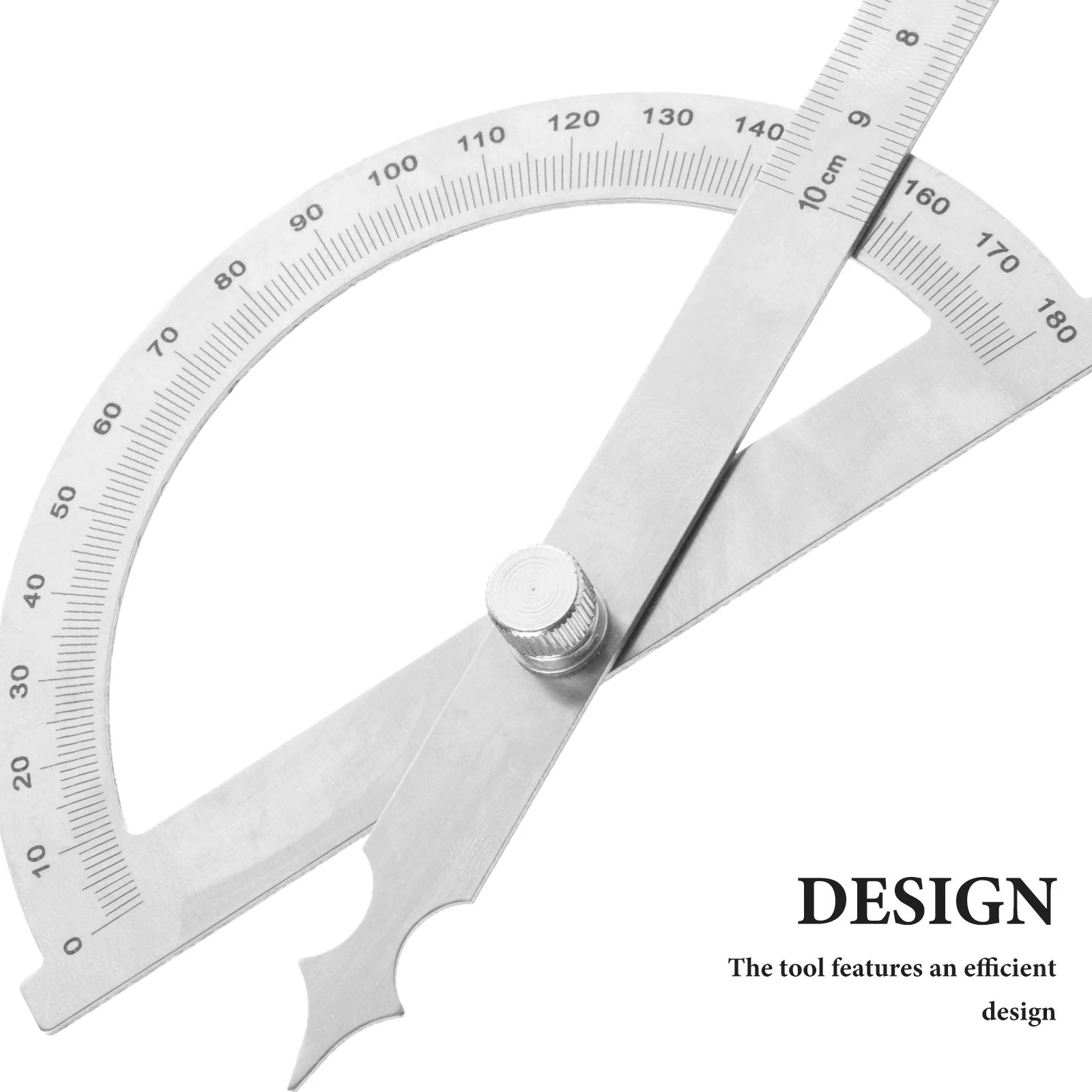 

Stainless Steel Woodworking Protractor Angle Multi-Functional Right Goniometer Durable Angle Ruler Swing Arm Miter Gauge