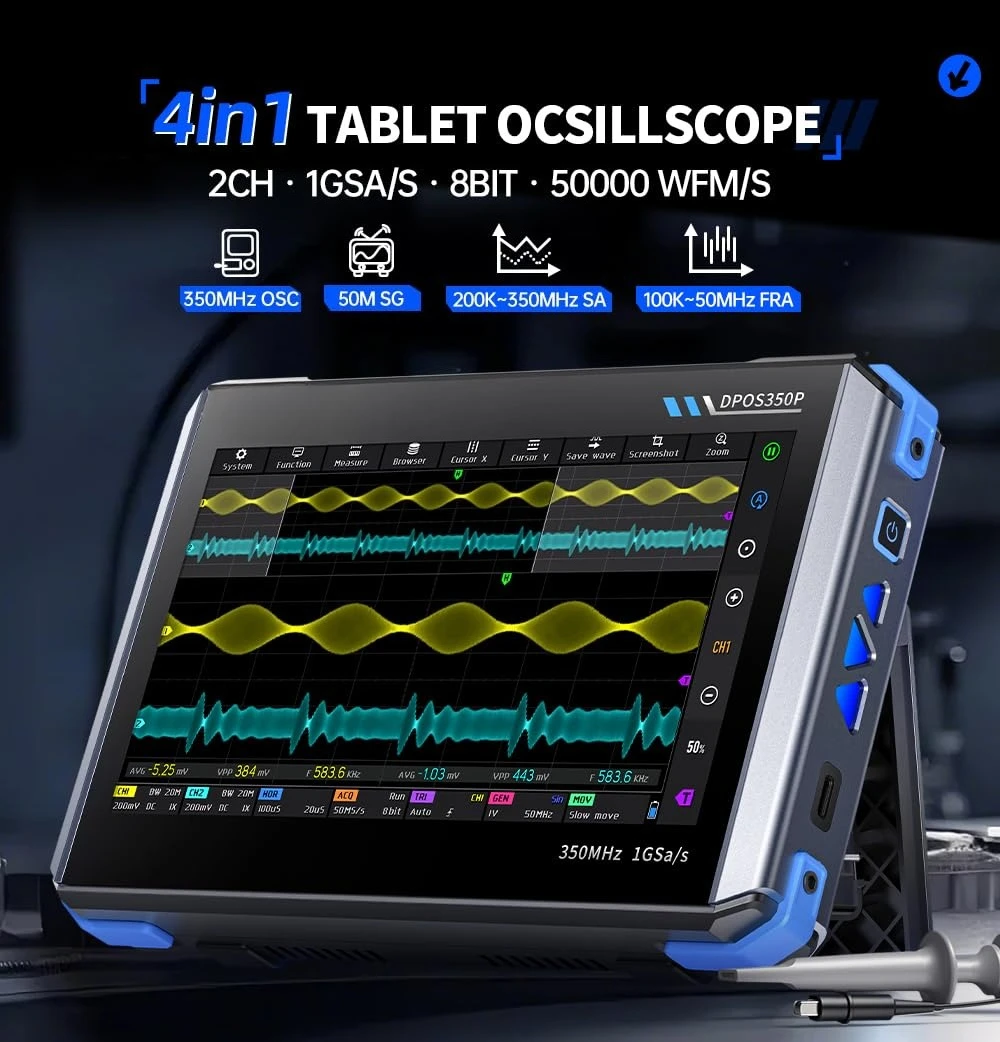 4-In-1 Oscilloscope…