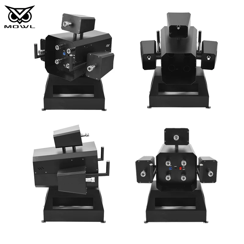 7 Heads Smoke Effect DMX512 Big Cryo Cannon Co2 Jet Machine for Stage Performance Concert