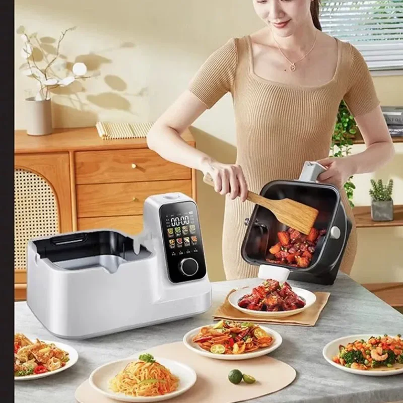 Household Automatic Cooking Implement Smart Stir‑Fry Cooking Equipment for Kitchen Ingredient‑Auto‑Cooking‑Processing‑Tasks view 3