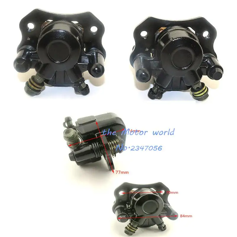 ATV tylne hamulce tarczowe zaciski zacisk dolna pompa dla 50cc 70cc 90cc 110cc 125cc 150cc Quad zacisk głównego cylindra — zdjęcie 4