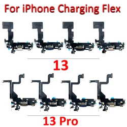 NEW USB Charger Port Socket Board Dock Flex Cable For iPhone 13 / 13 Pro Phone Parts With Microphone And Headphone Audio Jack