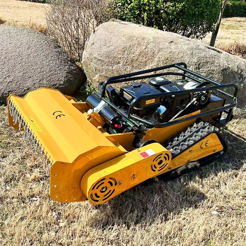 Robot tosaerba telecomandato su misura per tutti i terreni cingolati Zero turn standard di emissione Euro V a quattro tempi
