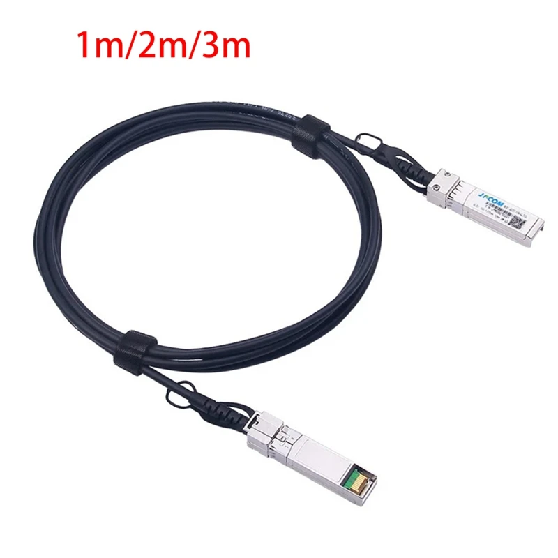 JT-COM 10Gb SFP + DAC Twinax кабель, Пассивный, для SFP-H10GB-CU2M, Ubiquiti, Mikrotik, Netgear, D-Link