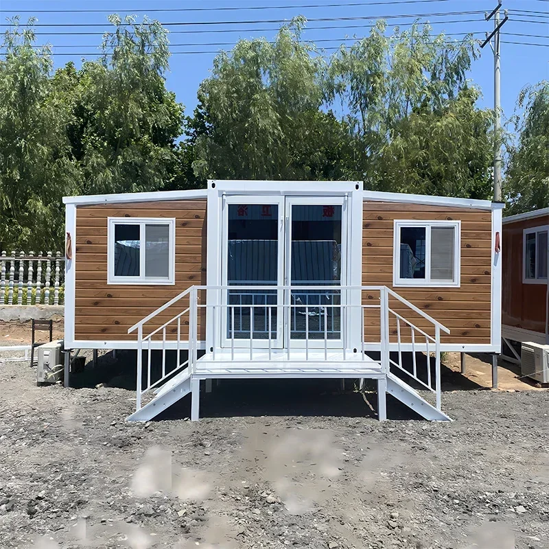 Stable Steel Structure  Prefabricated Expandable Container House Foldable Modular  with luxury Bathroom