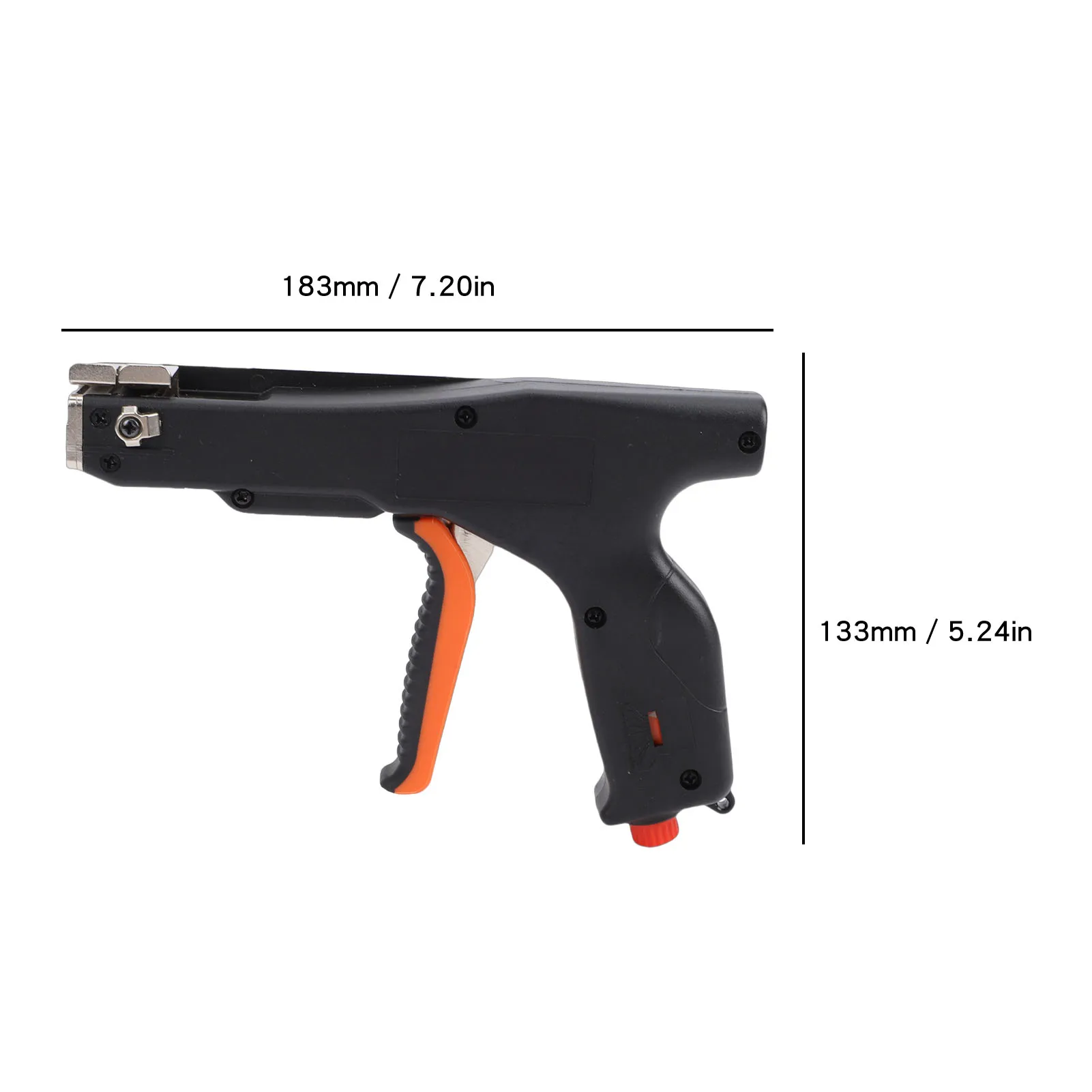 Ferramenta de Corte e Fixação Automática de Abraçadeiras de Nylon com Força de Amarração Ajustável