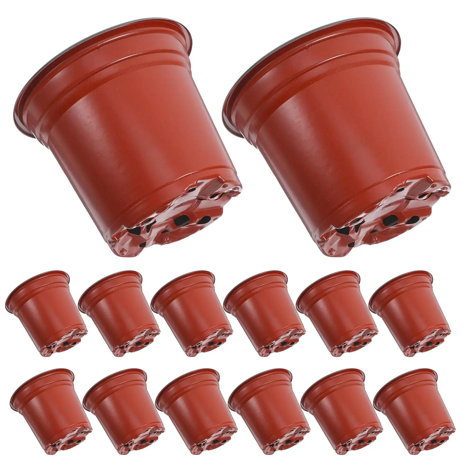 

50 Pcs Vase Plastic Flower Pot Indoor Pots for Plants Succulent Planters Succulents