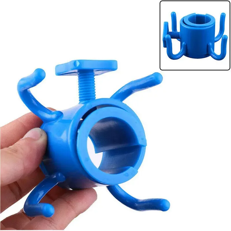 Gancio per ombrellone da spiaggia Hanging Camping Trip Clasp 4 poli per asciugamani borse cappelli strumenti