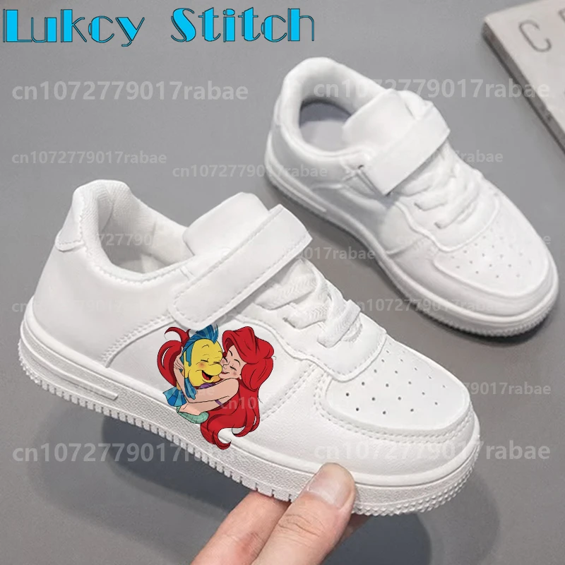 

Новинка 2023 года, детские кроссовки принцессы Ариэль «Русалочка», обувь для девочек, повседневная детская модная спортивная обувь для детей 7 и 18 лет, подарок