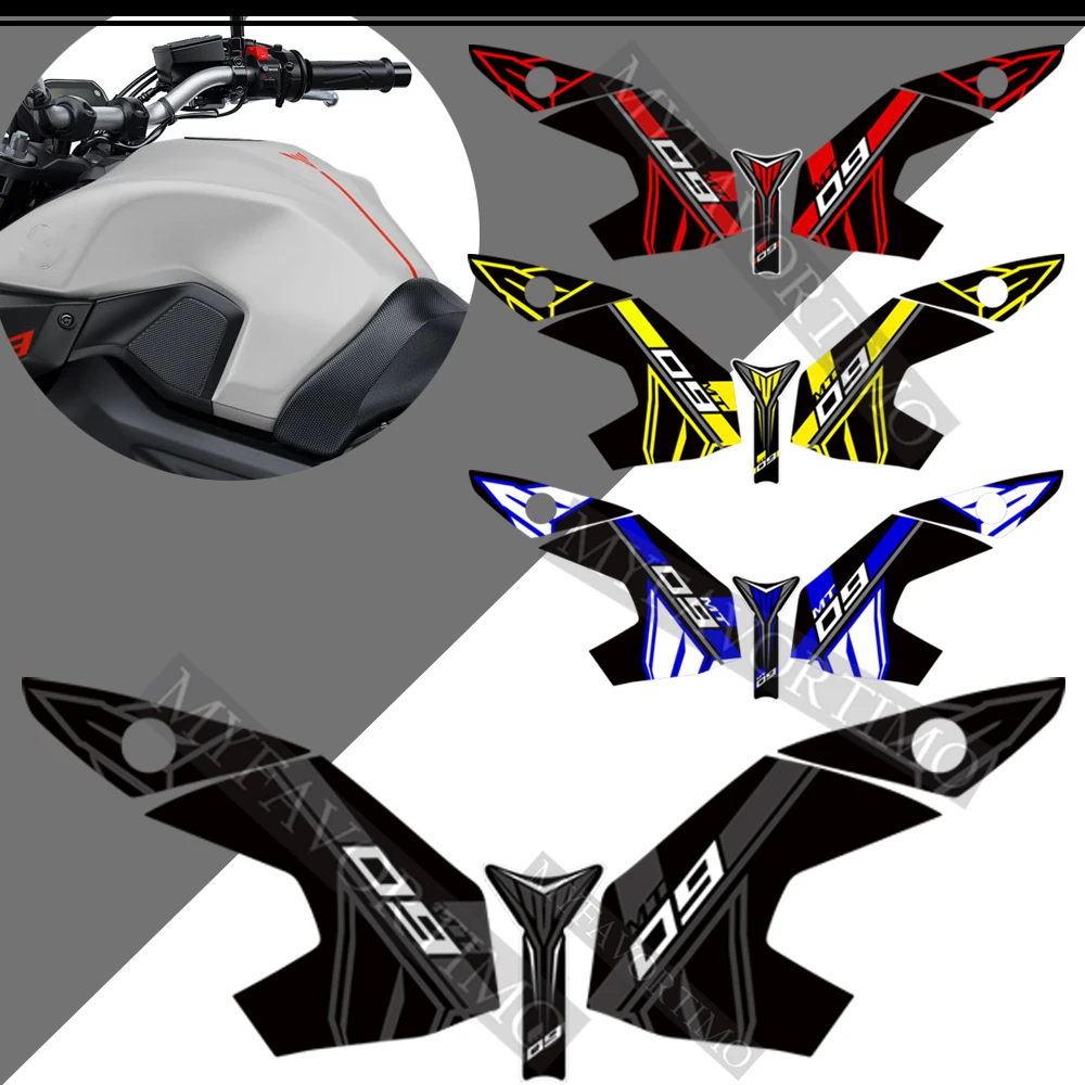 For Yamaha MT09 MT 09 FZ SP Stickers Fairing Motorcycle Knee Decal Fender Windshield Tank Pad Protector