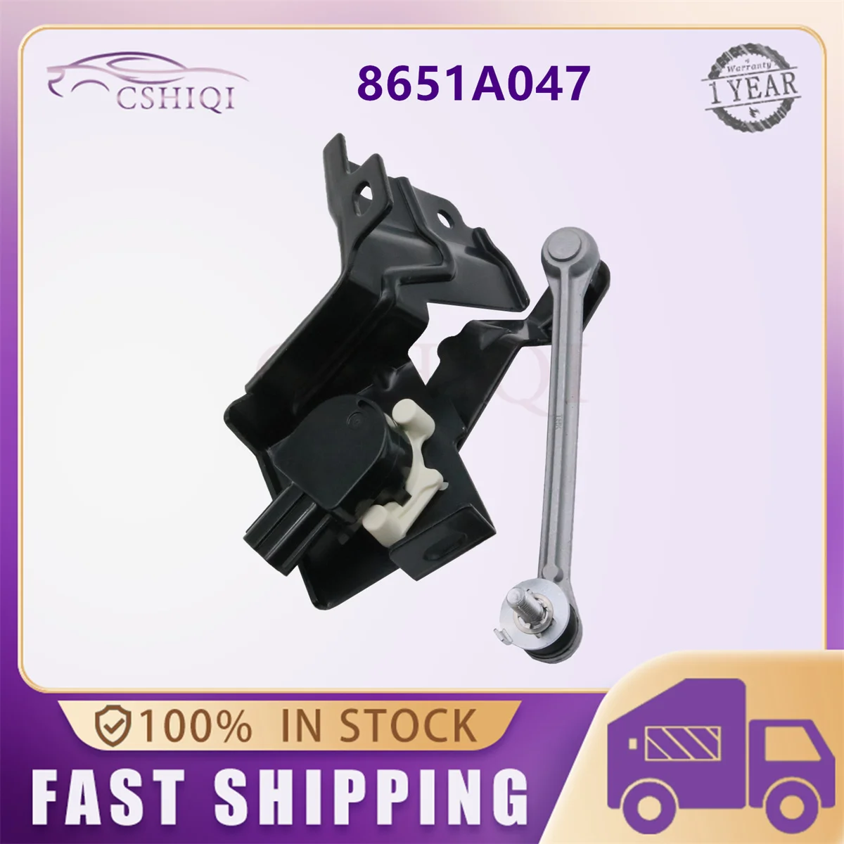 8651A047 1679313 Sensor de altura de nivelación de suspensión trasera para Mitsubishi Outlander Lancer EX CW4W CW5W CW6W CW8W CX3A 2006-2016